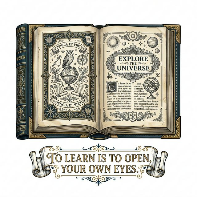 To learn is to open your own eyes