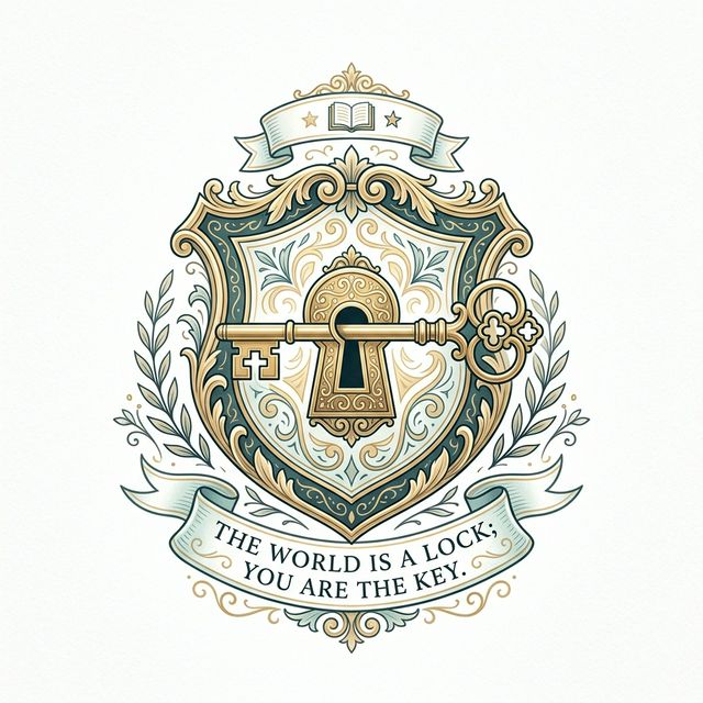 The world is a lock; you are the key